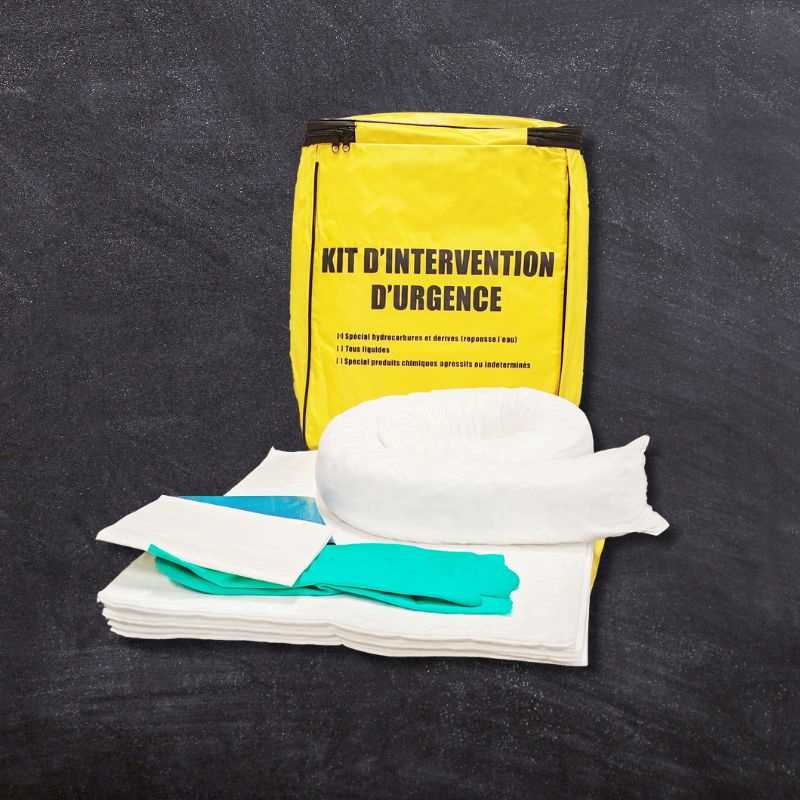 Kits d'intervention en sacs