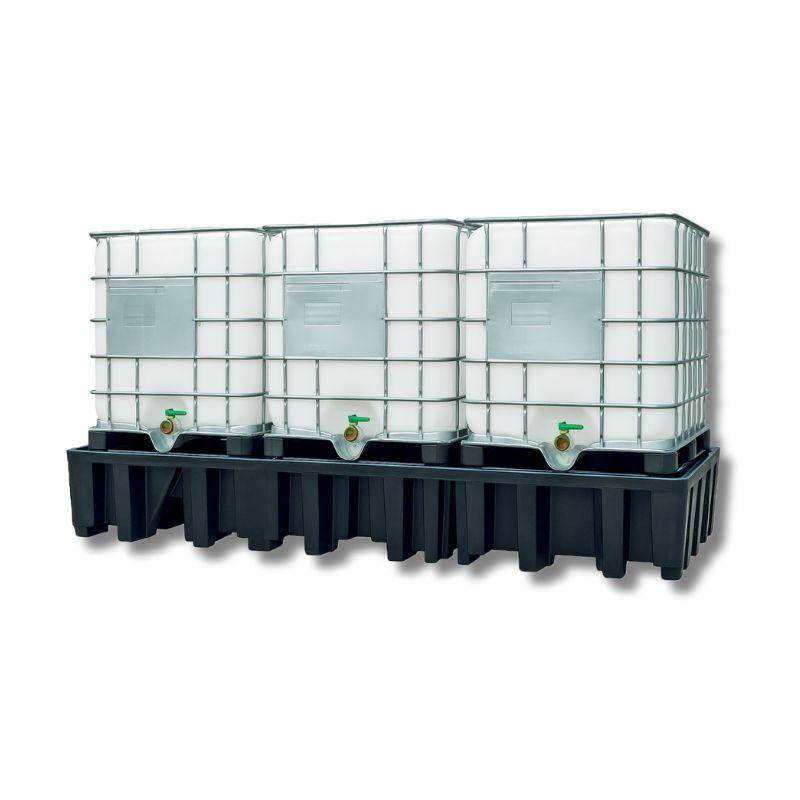 Bac de rétention pour 3 IBC