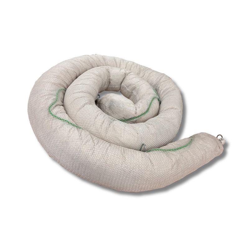Barrage absorbant en fibres naturelles